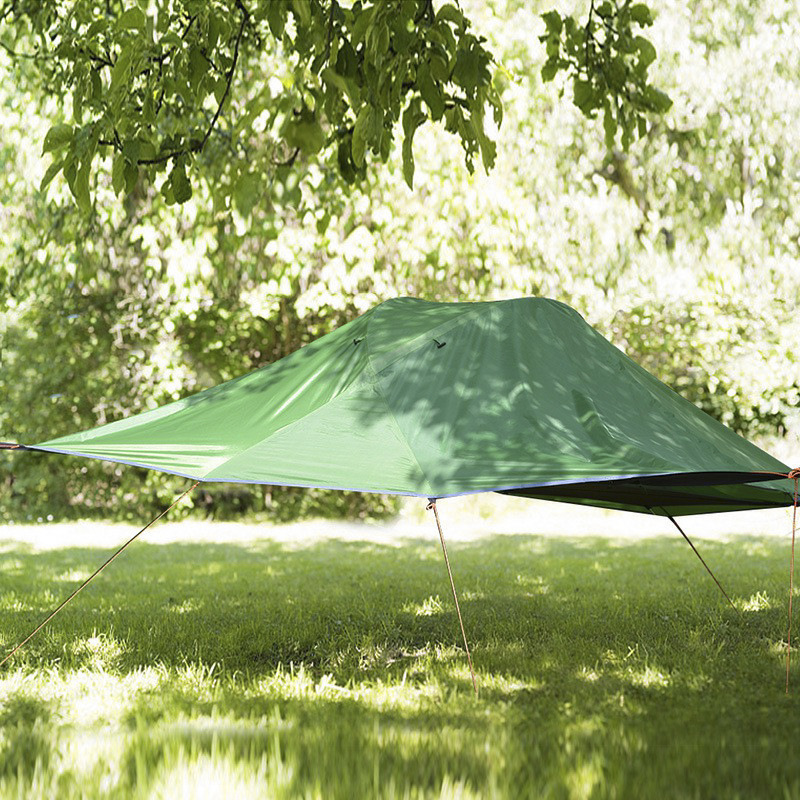 Camping outdoor foldable tree tent hanging floating hanging in the middle of the tent go on road trip tent camping hammock