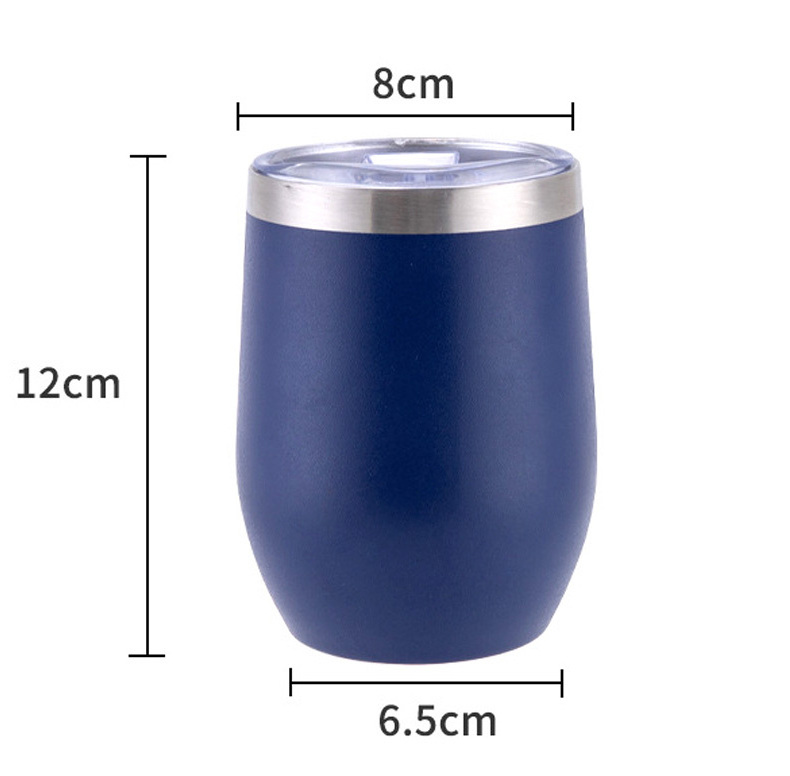 Custom coffee cup 12 oz 350 ml reusable coffee thermos cup stainless steel tumbler insulated travel thermal coffee mug with lid