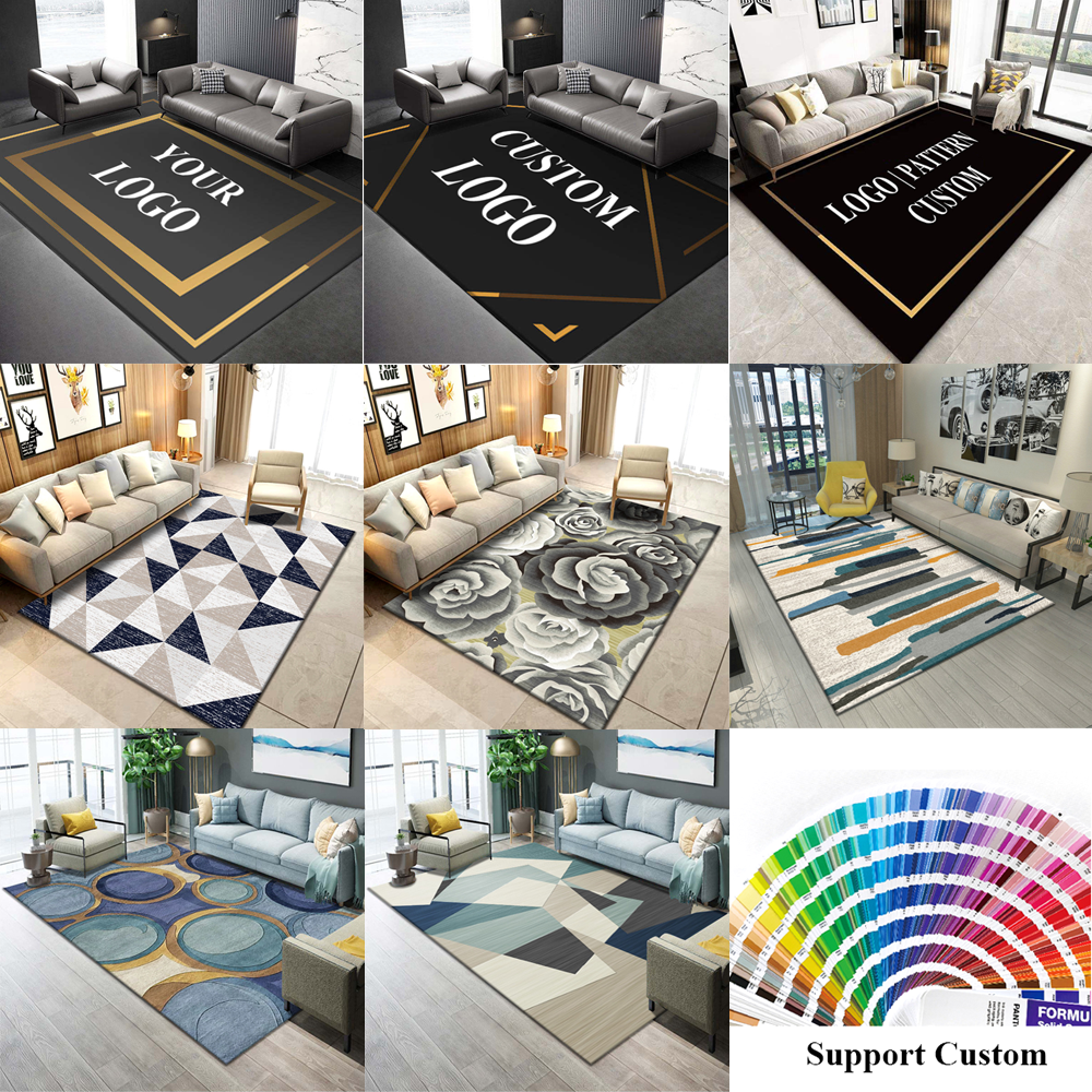 Customized Design Wholesale 3D Printed Carpet Style Area Rugs And Carpets Non Slip Digital Printing For Home Living Room Bedroom