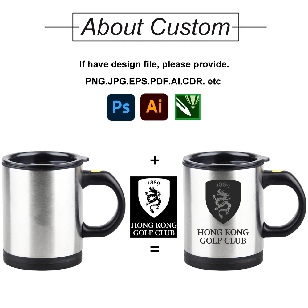 Custom Logo Electric Auto Self Stirring Mug Coffee 304 Mixing Cup Self Stirring Coffee Mug Coffee Cup For Office