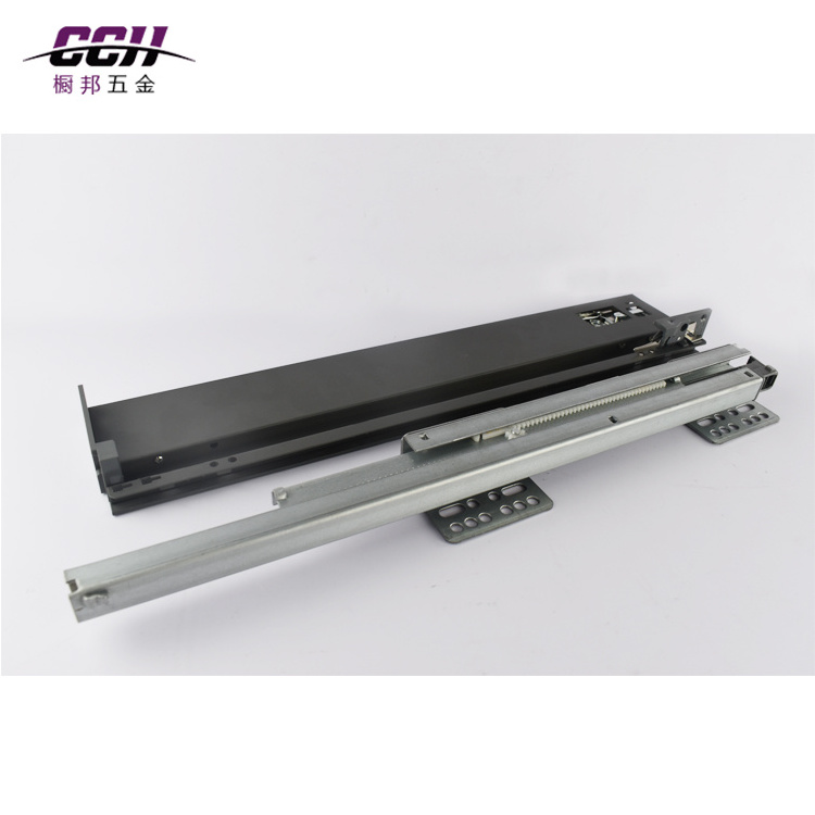 Kitchen cabinet drawer slides slim box slides heavy duty full extension ball bearing track