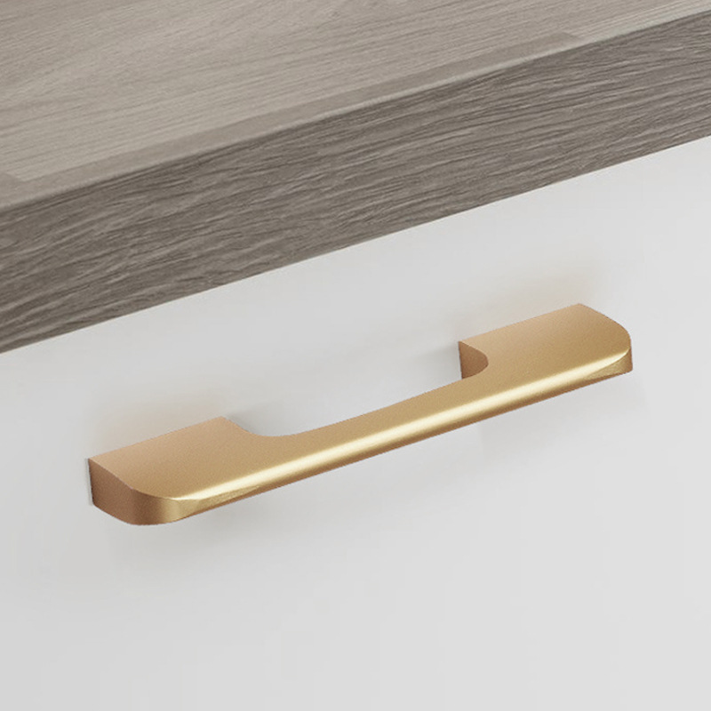 Wardrobe Closet Cabinet Kitchen Handles Aluminum Alloy Long Recessed Pull Door Handle Hardware Handles