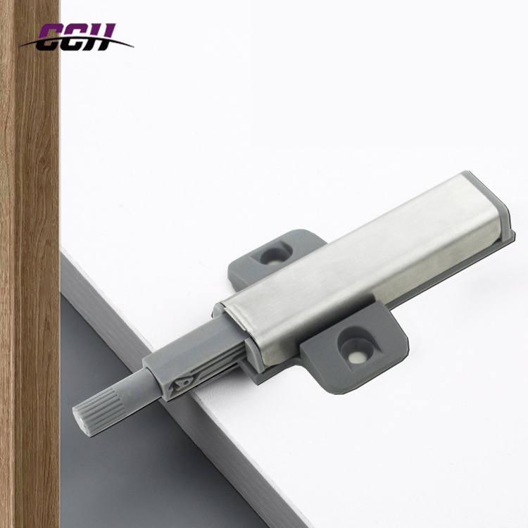 stainless steel magnetic door catch cabinet Push to open doors Catches