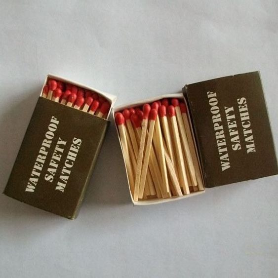 40pcs Matches Survival  accessory emergency waterproof matches