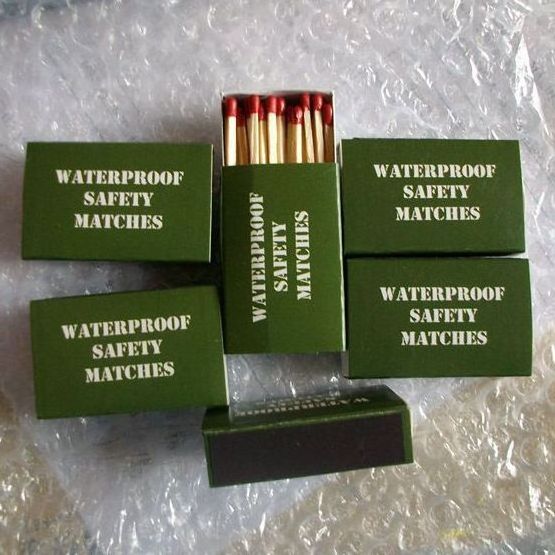 40pcs Matches Survival  accessory emergency waterproof matches