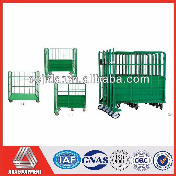 Industrial storage trolley wheel 6 inch small cargo trolley