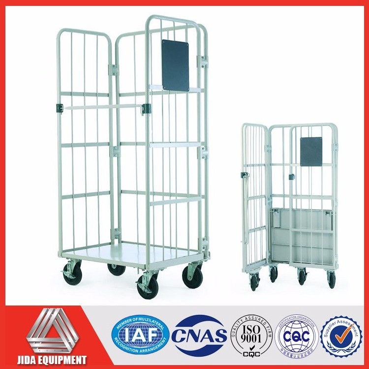 Industrial storage trolley wheel 6 inch small cargo trolley