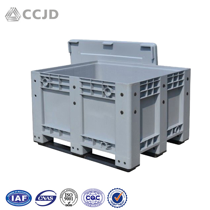 Heavy Duty Stackable Plastic Industrial Box Pallet