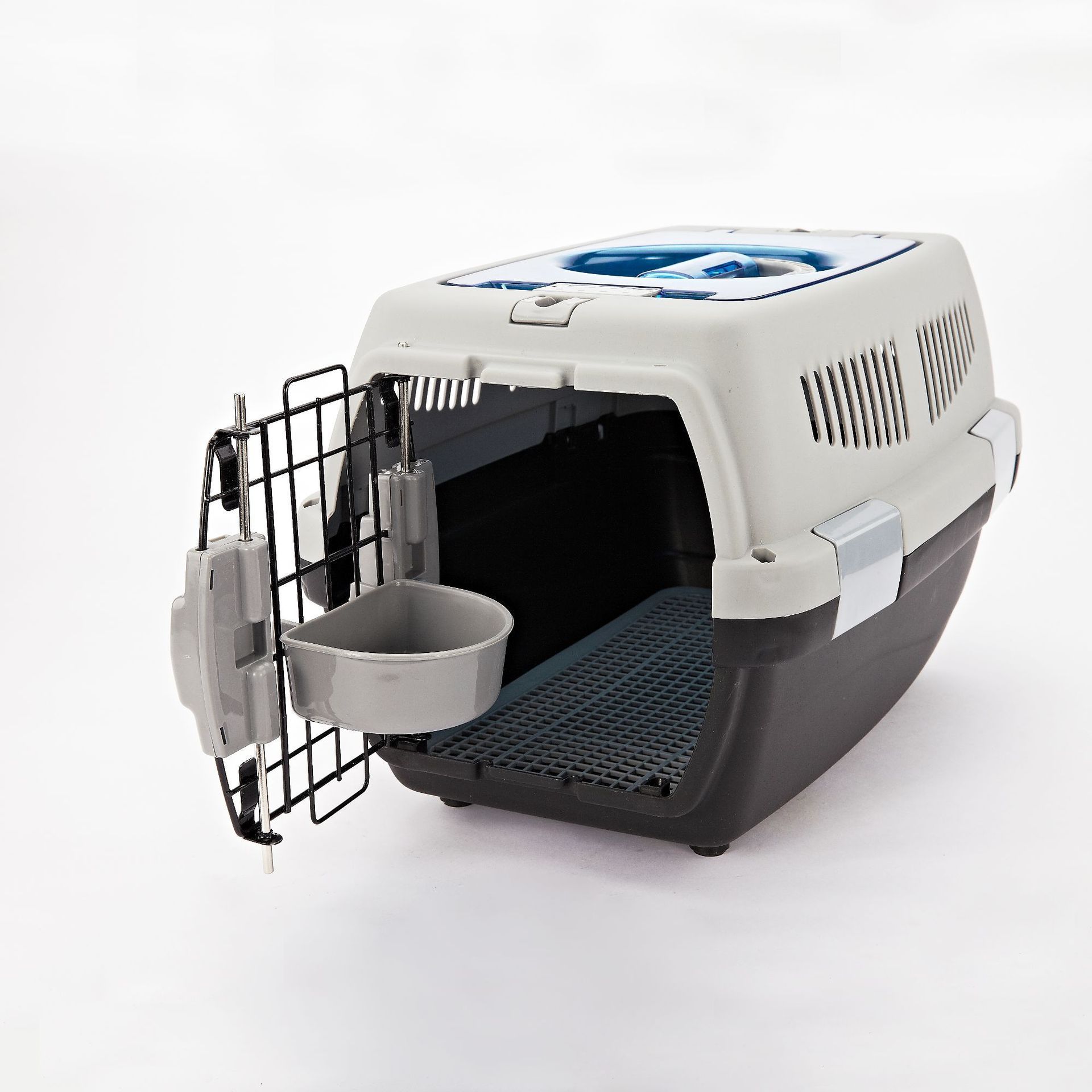 High Quality Airline Approve Travel Cat Dog Pet Flight Case Folding Portable Pet Travel Carrier Cat Plastic Cage