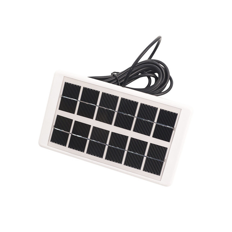 CCLAMP 6V Poly Solar Panels Small Solar Panels Cell Phone Charger for Water Pump Fish Tank Garden with USB Output Ports