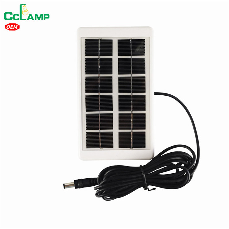 CCLAMP 6V Poly Solar Panels Small Solar Panels Cell Phone Charger for Water Pump Fish Tank Garden with USB Output Ports