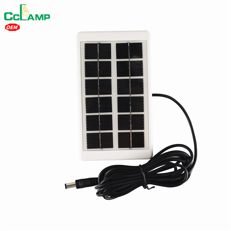 CCLAMP 6V Poly Solar Panels Small Solar Panels Cell Phone Charger for Water Pump Fish Tank Garden with USB Output Ports