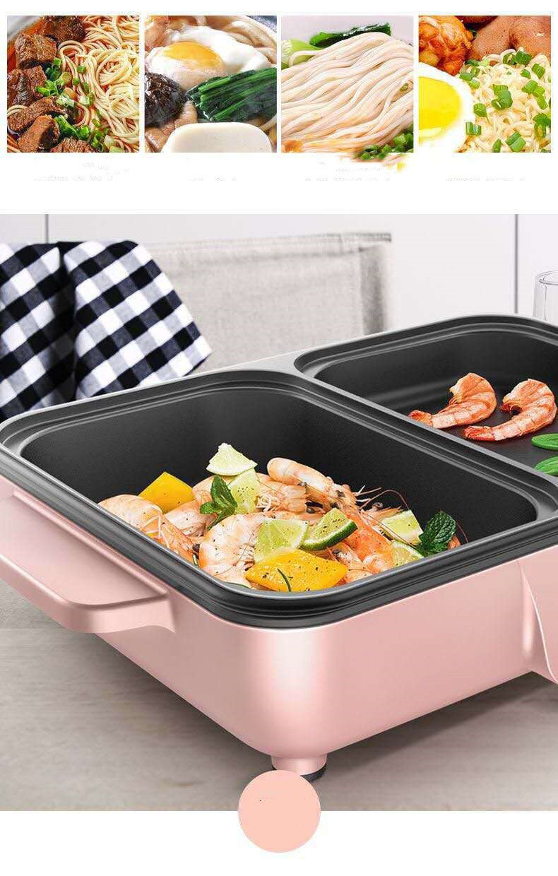 GOOD QUALITY COOKING HOT POT Multi-function household instant baking Electric pot mini powder electric hot pot