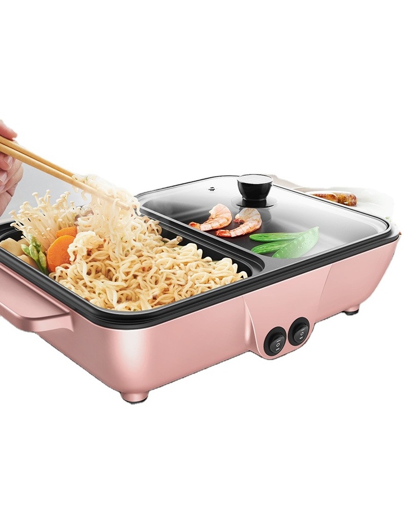 GOOD QUALITY COOKING HOT POT Multi-function household instant baking Electric pot mini powder electric hot pot