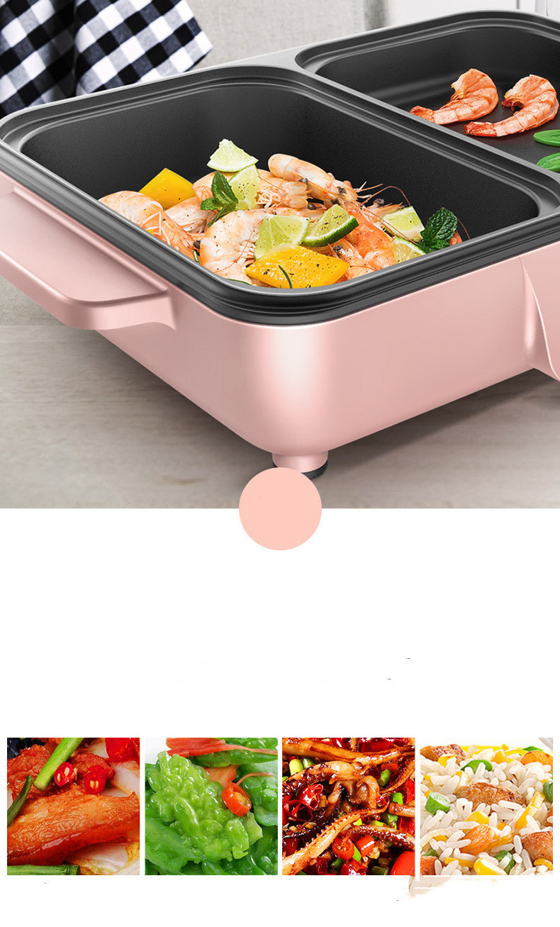 GOOD QUALITY COOKING HOT POT Multi-function household instant baking Electric pot mini powder electric hot pot