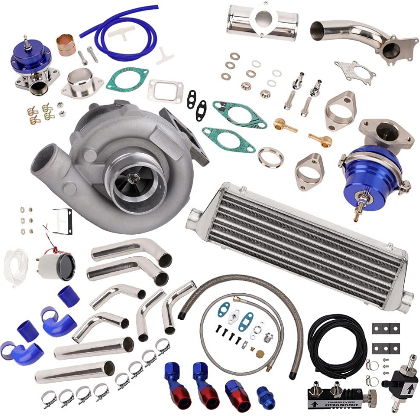 Universal T3 T4 T04E starter Kit Complete Turbo Charger Turbocharger & Parts Kit For BMW E36 92-99 with Manifold