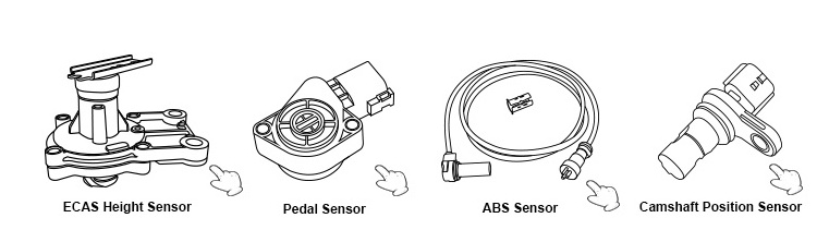 Throttle position sensor 1342052G00 1985001130 91173884 TPS4112 TH244 KLG4-18-911 13420-52G00 for Suzuki Baleno  Carry Jimny