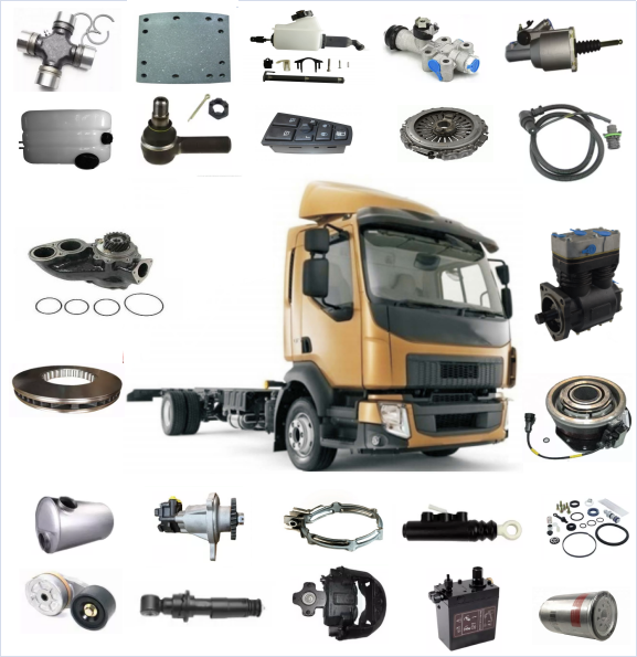 Truck parts for VOLVO FL7 volvo fh12 truck spare parts