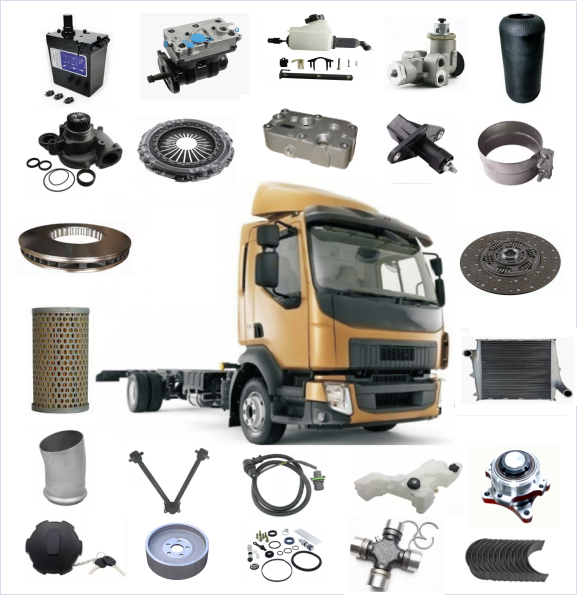 Truck parts for VOLVO FL7 volvo fh12 truck spare parts