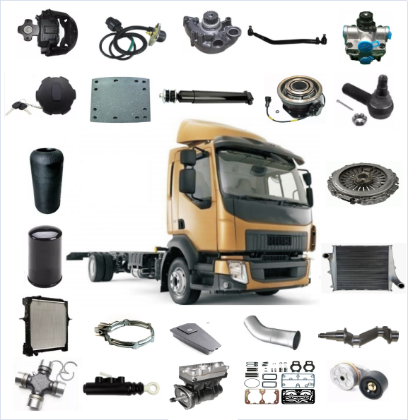 Truck parts for VOLVO FL7 volvo fh12 truck spare parts