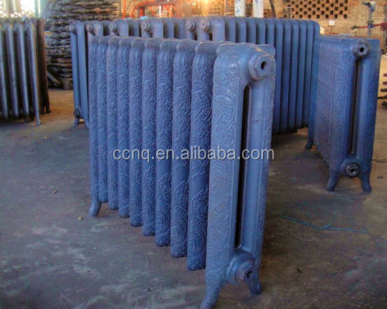 Chinese factory produces antique and luxuriant decorative cast iron radiator, domestic water central heating, four kinds of heig