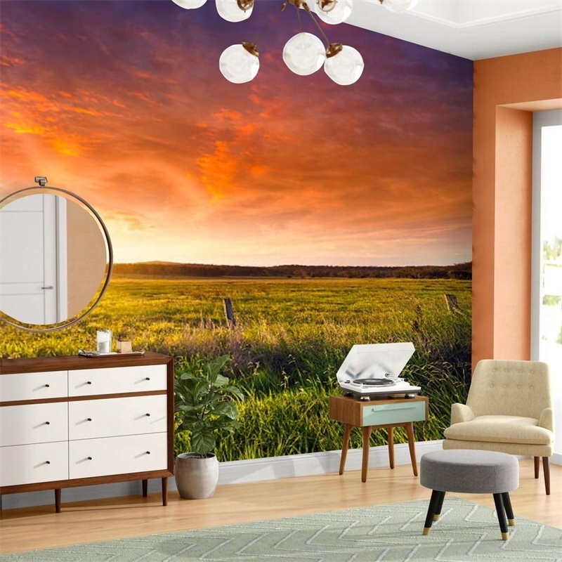 Scenery Wallpaper 3D Wallpaper Living Room Decoration African Theme 3D Wallpaper