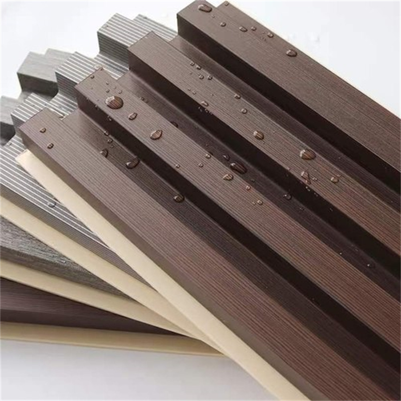 Natural sustainably sourced WPC wood wall panel board for walls and ceiling