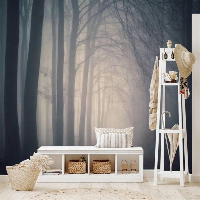 Wall Mural Sticker Italian 3D Forest Wall Mural Outdoor Exterior Weatherproof Wall Murals