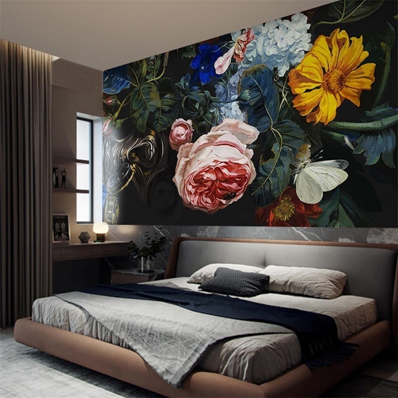 Wall Murals Nature 3D Wall Mural Peonies Wall Mural Peel And Stick Quality