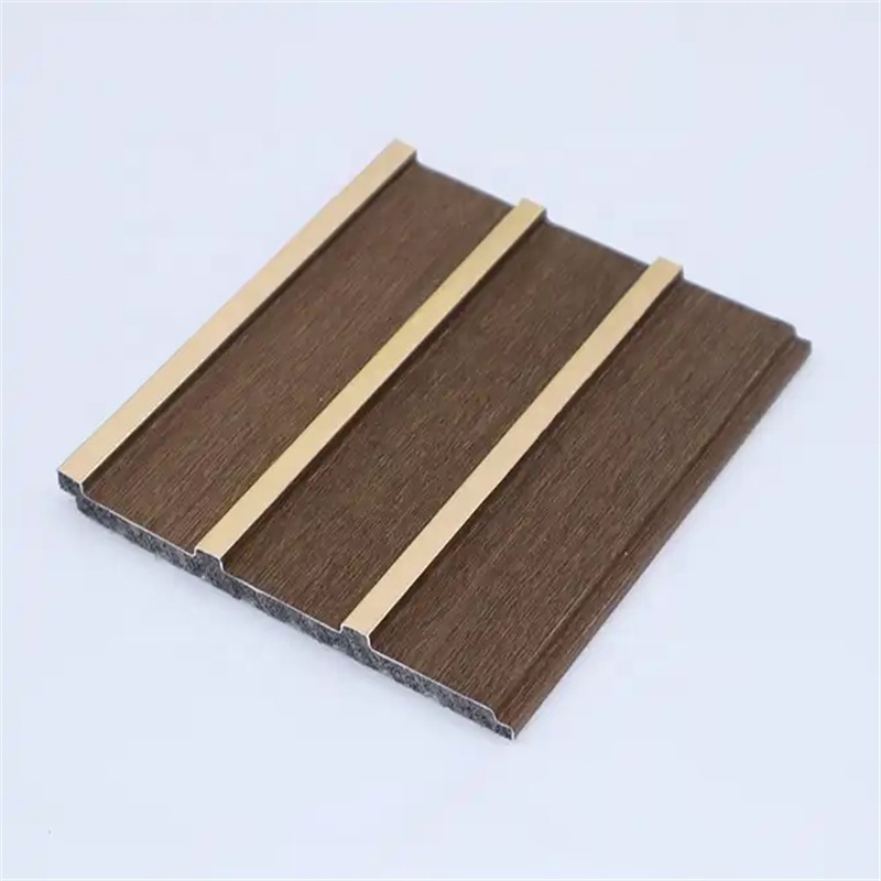 PS Louvers Wall Panel Production Line Amer Korean Wood Color PS Wall Panel Polystyrene 3D PS Wall Panel