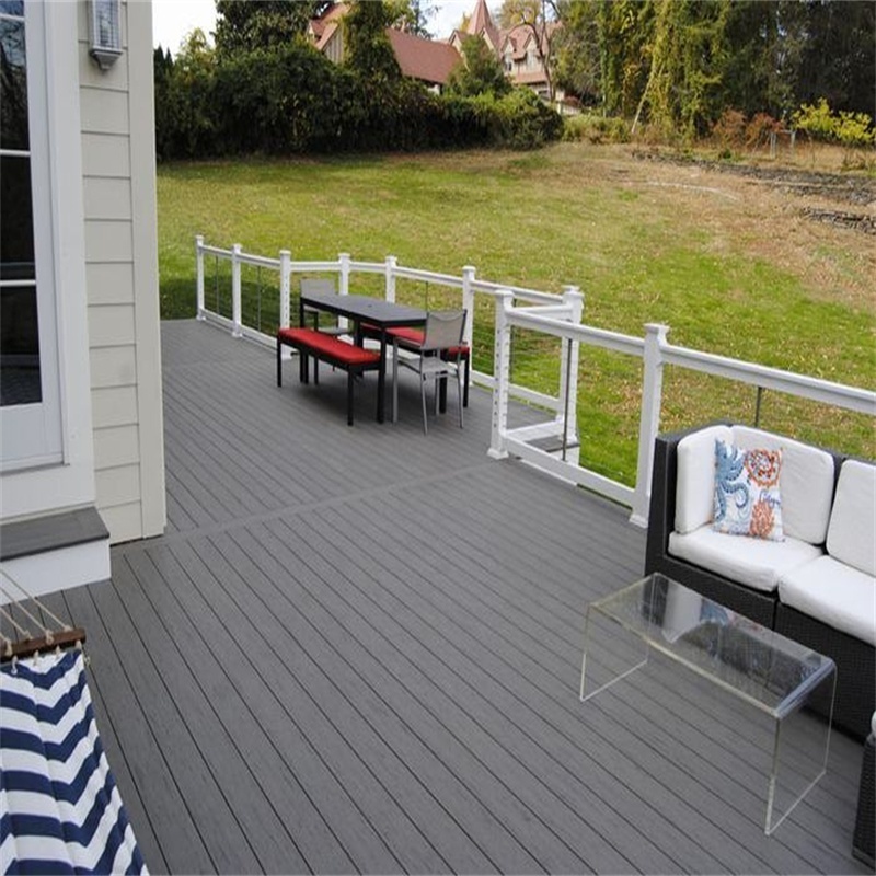 WPC Flooring Large Width Floor Decking Outdoor Wood Embossed Indoor Plastic WPC Flooring