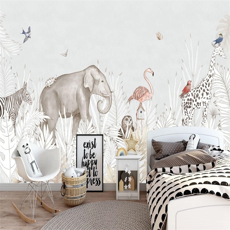 3D Mural Wallpaper for Girls Kids Room Decoration Outdoor Wallpaper Classic Wallpaper Self-adhesive