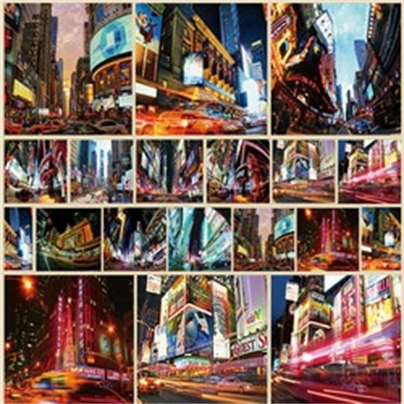 Wall Mural Wallpaper 3D New York City Wall Mural for Outdoor Custom Wall Mural