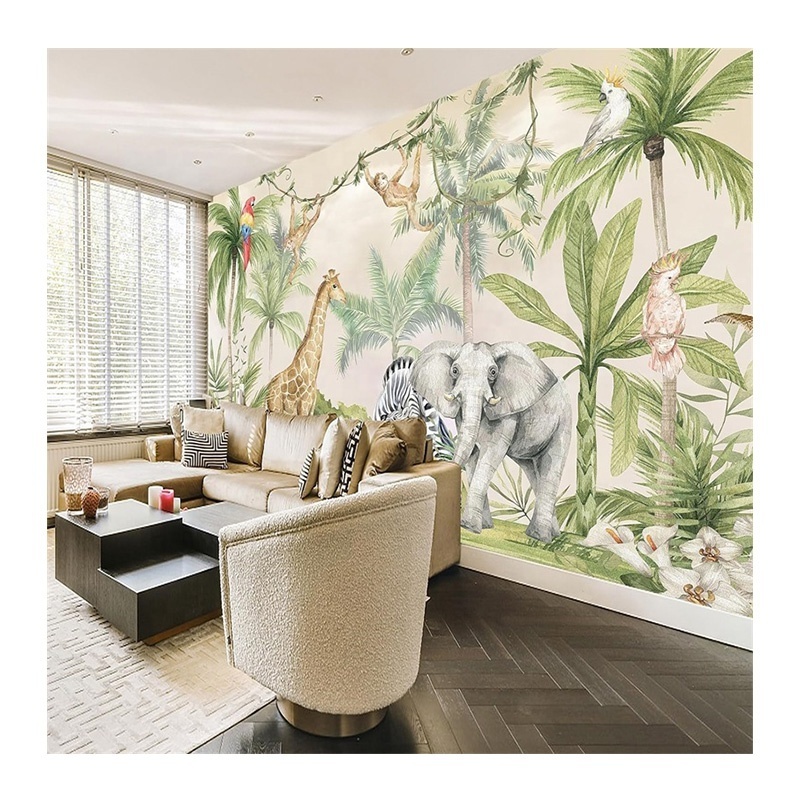 3D Mural Wallpaper for Girls Kids Room Decoration Outdoor Wallpaper Classic Wallpaper Self-adhesive