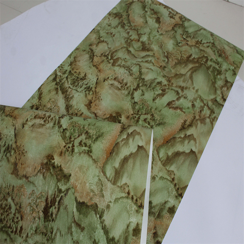 Wall Wallpaper Glue Marble Green Gold Wallpaper The House Abstract Wall Mural Wallpaper