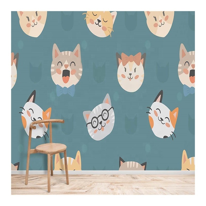 Peel And Stick Wallpaper Girl Water-resistant Wallpaper for Kids Bedroom Child