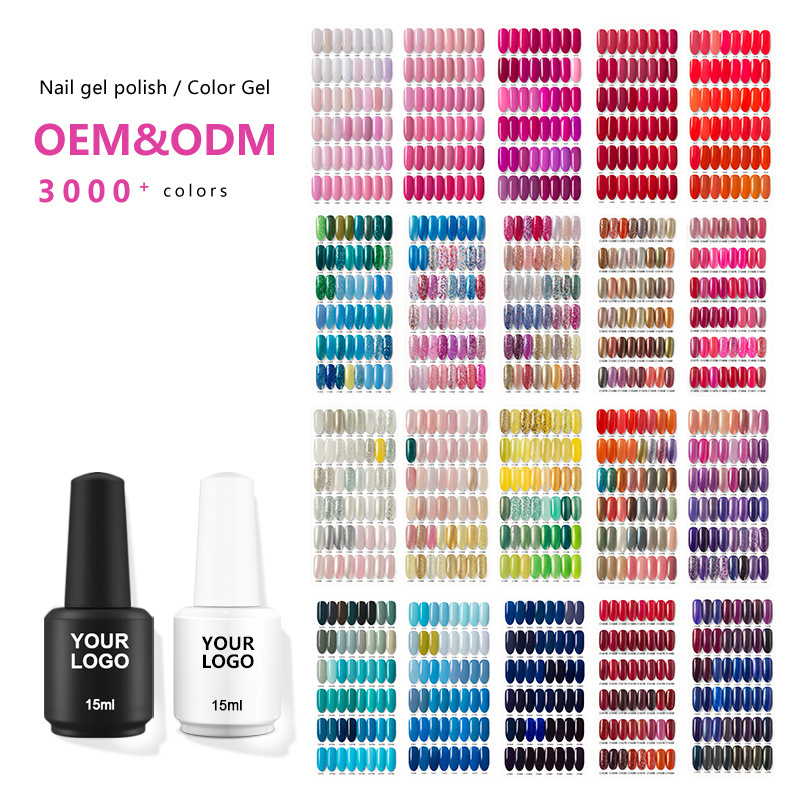 CCO excellent nail manufacturer wholesale uv gel nail supplies private label gel polish 15ml