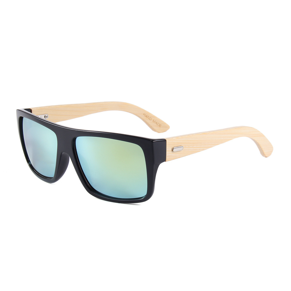 high quality italy design ce sunglasses uv400 medical glasses with bamboo spectacle lenses