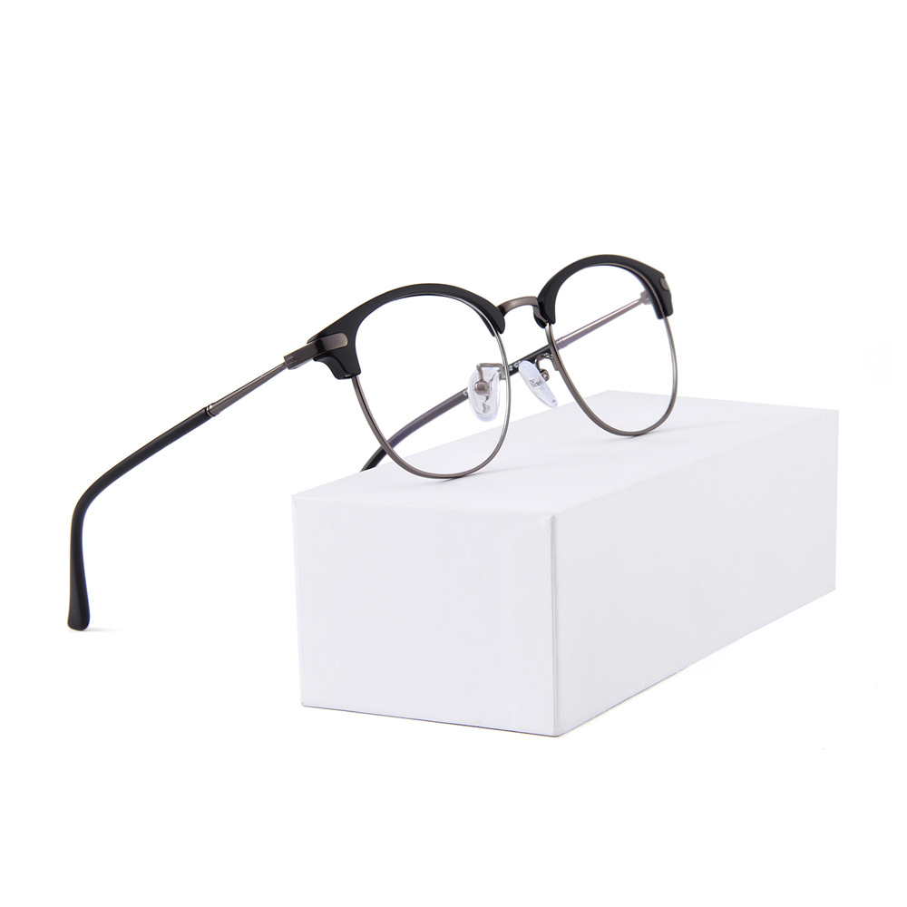 New brand Quality Acetate custom logo eye glasses optical frame cross eyewear