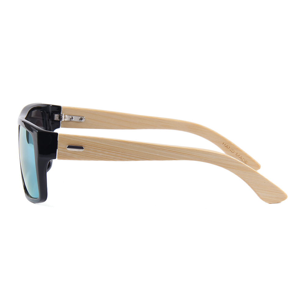 high quality italy design ce sunglasses uv400 medical glasses with bamboo spectacle lenses