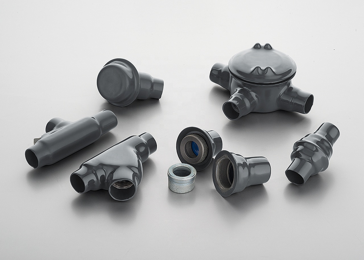 PVC Coated Rigid Conduit Fittings