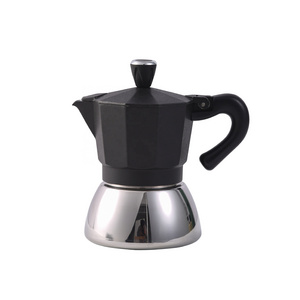 6 cup coffee pot aluminum Italian outer espresso maker 300ml Induction cooker stovetop coffee maker bialetti moka pot