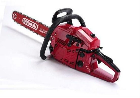 Gasoline reinforced concrete stone cutting chainsaw