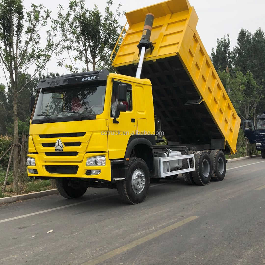 Sinotruk howo  Used  6x4 18 Cubic Meter 10 Wheel 371/375 horse power tipper truck Mining dump Truck with  left hand drive with