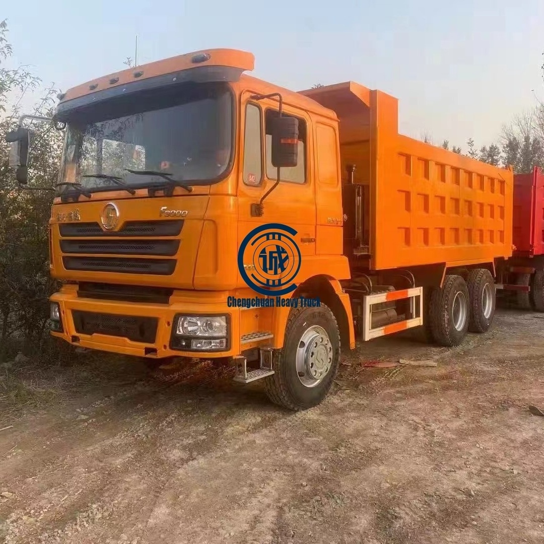 10 Tires Dump Truck F3000 Weichai Engine SHACMAN  Used TipperTruck 6x4 371hp 50 Ton X3000 Good Condition