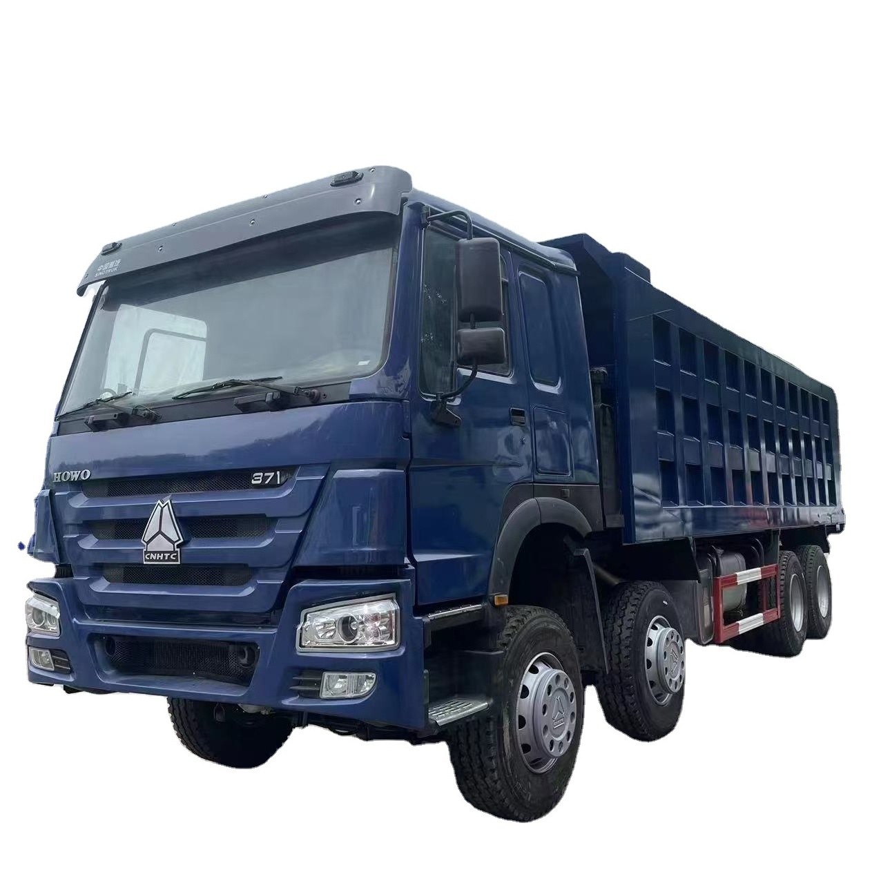 Chinese Truck Head Sino HOWO Used New Tracked Vehicle 371hp 8x4 12 Wheeler Transportation Dump Truck for sale