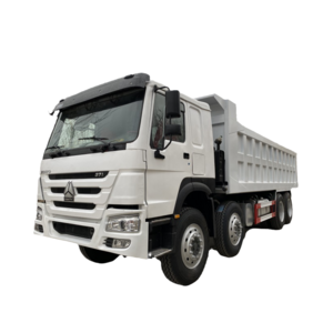 Factory Wholesale 40 Tons Dump Truck Tipper Used Dump Truck 8*4 Howo Sinotruk In Stock Truck For Sale