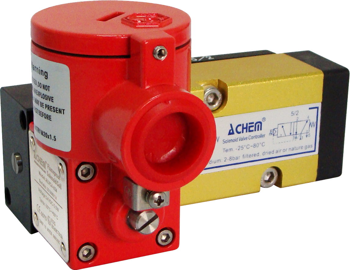 High Quality 3/2NC  5/2 Way  ALV610F3 Explosion-proof Anti-corrosion    Pneumatic  valve solenoid valve