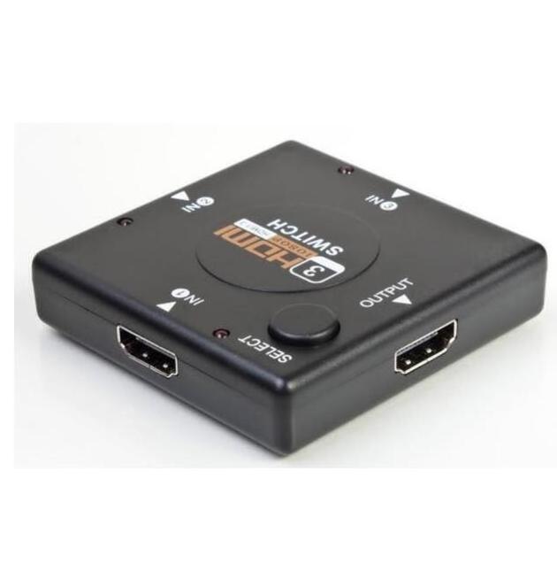 HDTV Switch 2X1 or HDTV Splitter 1X2 HDTV bi-direction switcher splitter selector with HDCP Passthrough 3D 1080p