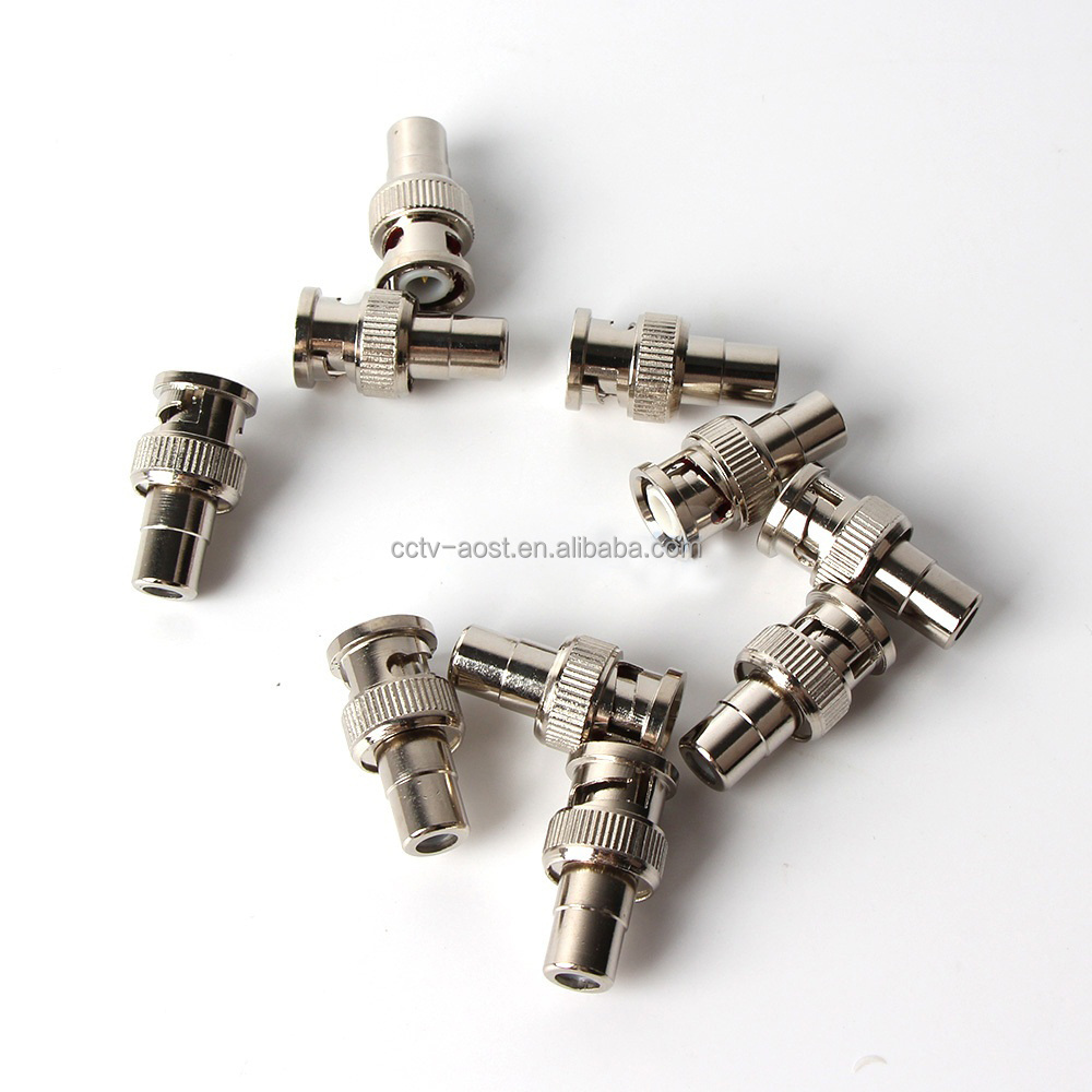 Aost NEW BNC Male To RCA Female Adapter BNC Connector